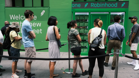 在线经纪商Robinhood未能加入标(👕)普500指数 盘前下跌3%